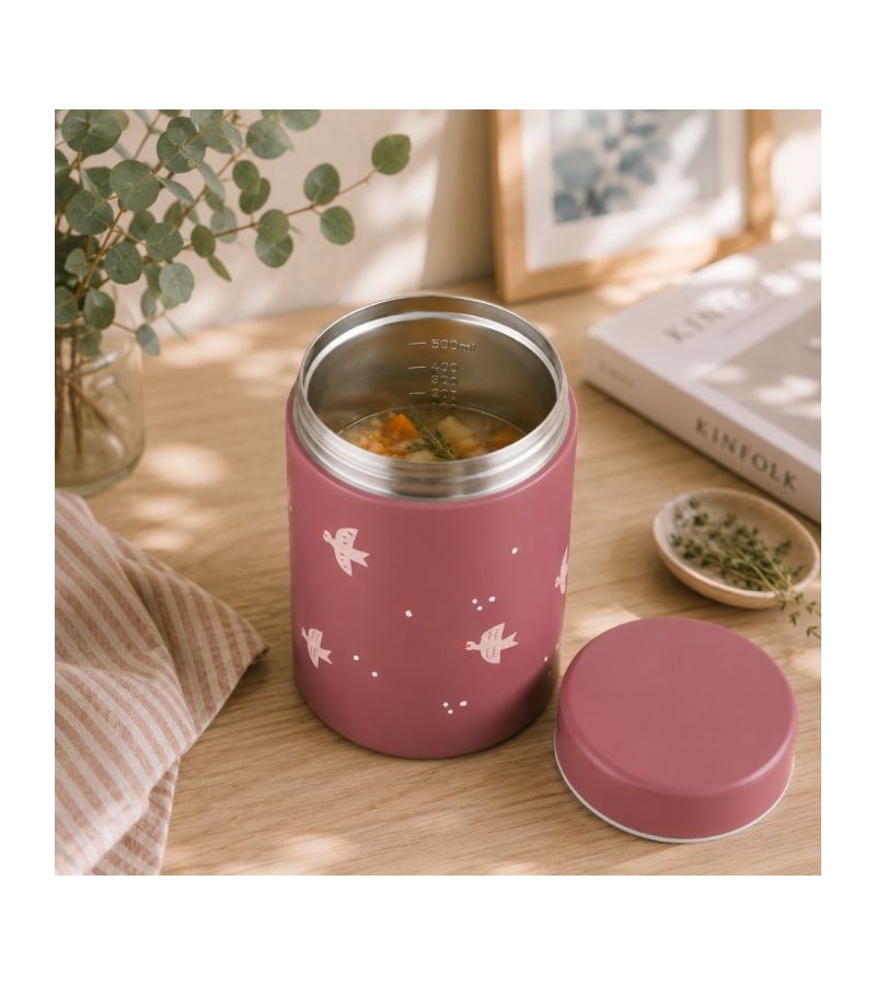 FRESK Θερμός από ανοξείδωτο ατσάλι φαγητού 500ml Swallow FR-FD120-15