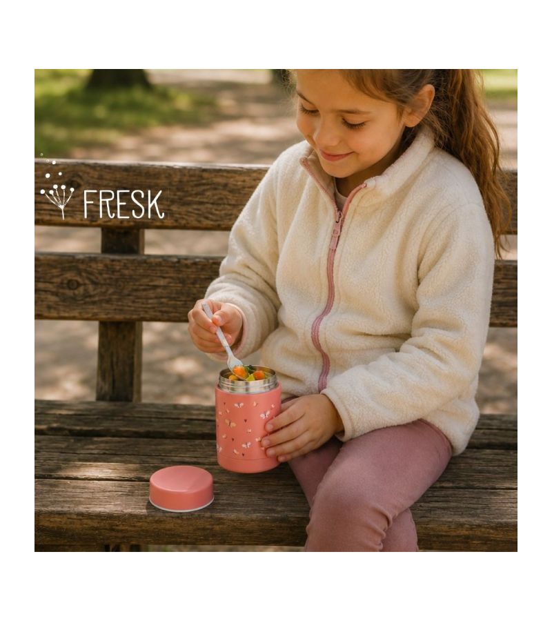 FRESK Θερμός από ανοξείδωτο ατσάλι φαγητού 300ml Butterfly FR-FD100-18