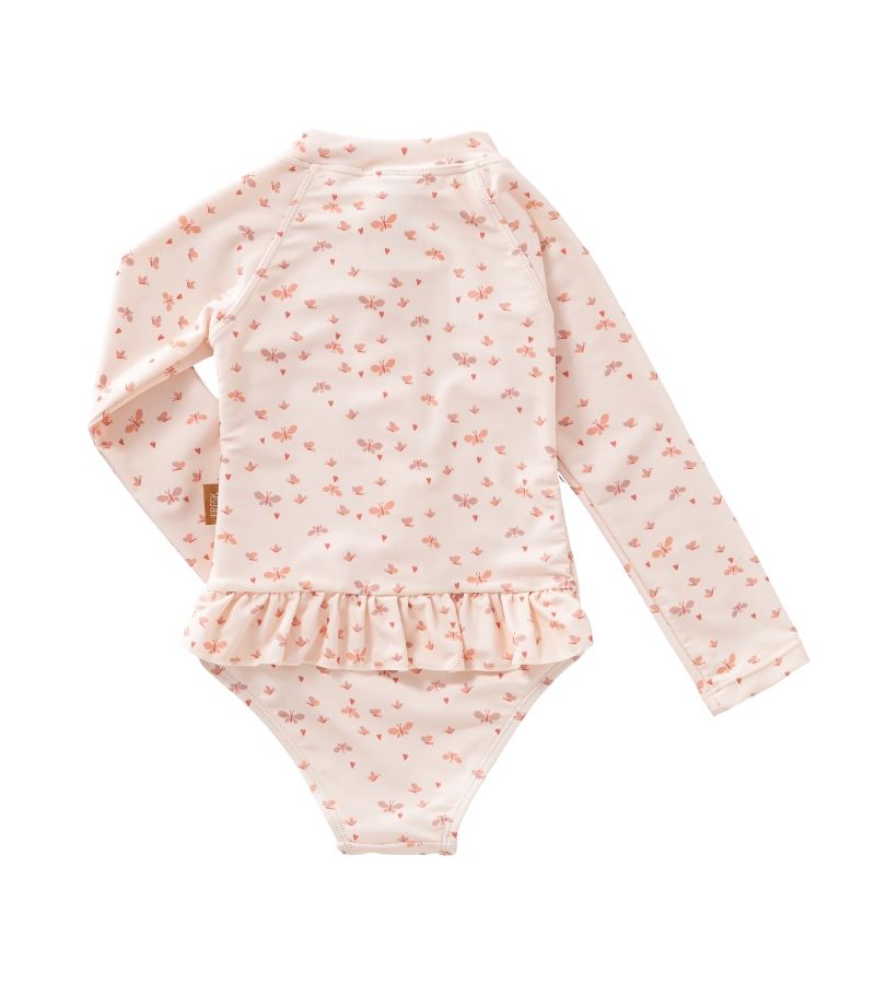 Ολόσωμο μαγιό FRESK με ηλιοπροστασία UV50 και μακριά μανίκια Butterflies FR-SW6384-18