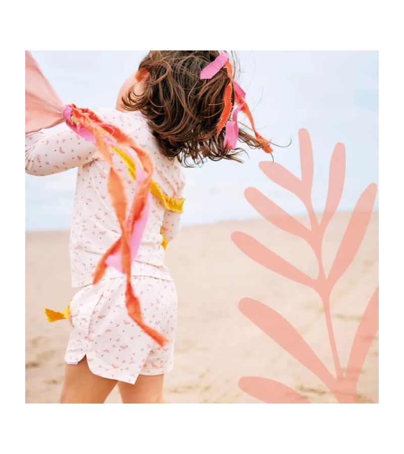 Μπλούζα με ηλιοπροστασία UV50 μακρύ μανίκι FRESK Butterflies FR-SW6318-18