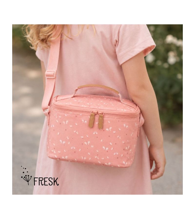 FRESK Ισοθερμική τσάντα φαγητού 15x23x18cm από ανακυκλωμένα μπουκάλια PET Butterfly FR-FB910-18