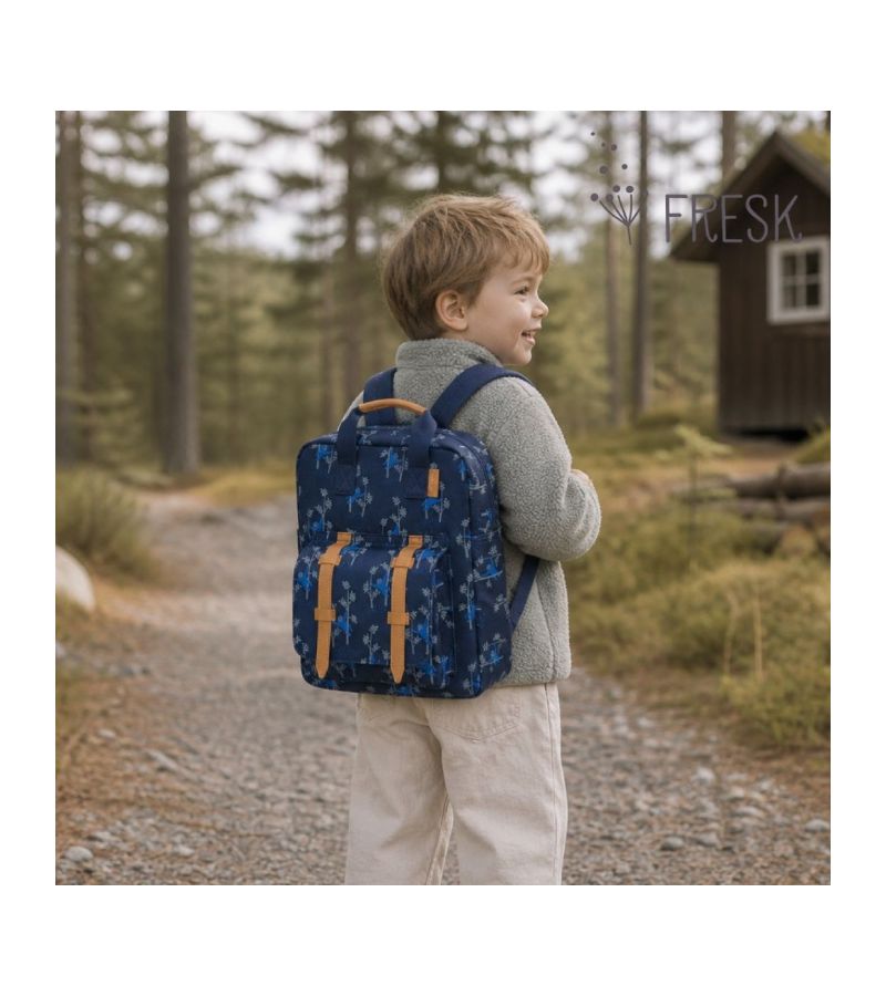 FRESK Mini Σακίδιο πλάτης 28x21εκ από ανακυκλωμένα μπουκάλια PET Monkey FR-FB800-27