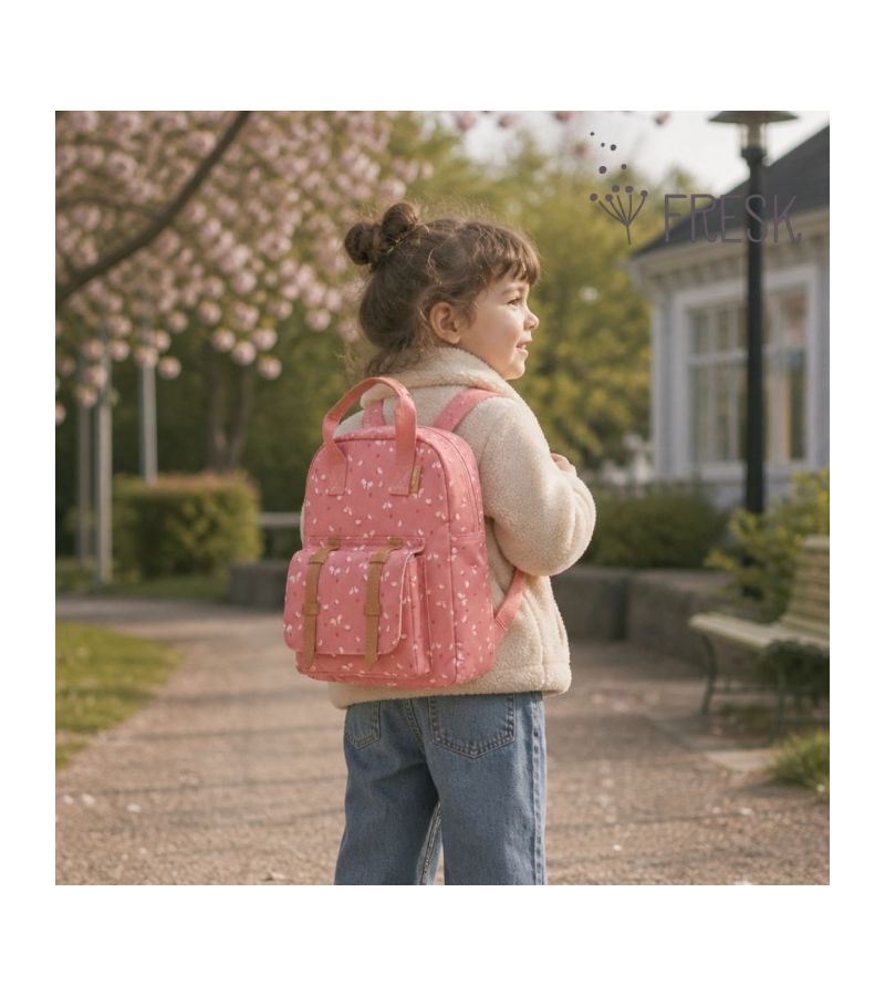 FRESK Mini Σακίδιο πλάτης 28x21εκ από ανακυκλωμένα μπουκάλια PET Butterfly FR-FB800-18