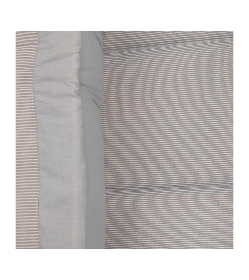 Βρεφική φωλιά 3in1 NATALINO BEBELINO Σιελ Ρίγα με φερμουάρ 204