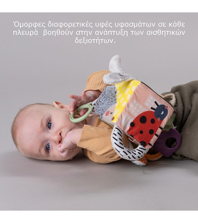 Κρεμαστό παιχνίδι δραστηριοτήτων TAF TOYS Urban Garden Cube 13095