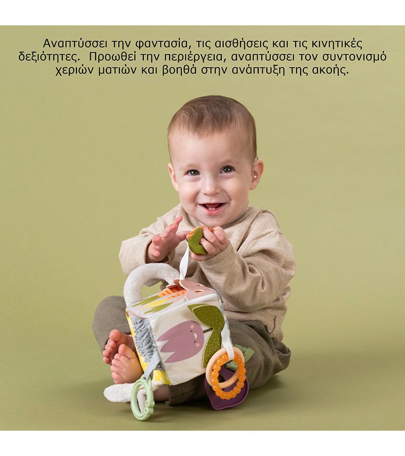 Κρεμαστό παιχνίδι δραστηριοτήτων TAF TOYS Urban Garden Cube 13095