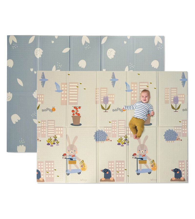 Γυμναστήριο TAF TOYS Urban Garden Super-size Foam Playmat 150x200 