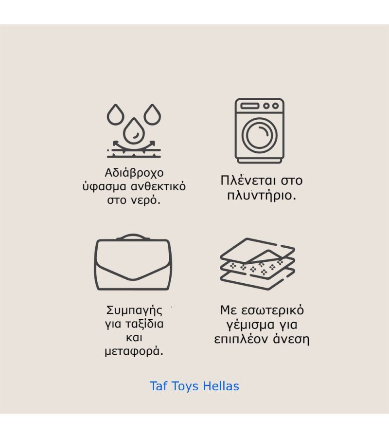Χαλάκι δραστηριοτήτων XL Outdoor Mat 150x200cm TAF TOYS 13145