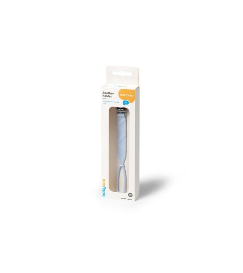 Κλιπ Πιπίλας από σιλικόνη BABYONO Blue BN1469/02