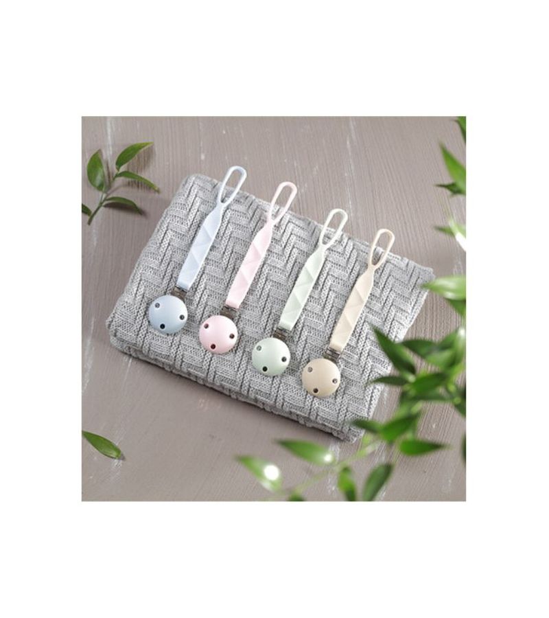 Κλιπ Πιπίλας από σιλικόνη BABYONO Pink BN1469/01