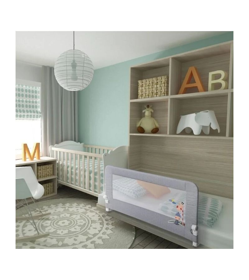 INTERBABY Indio Προστατευτικό Κρεβατιού 70x90cm Blue