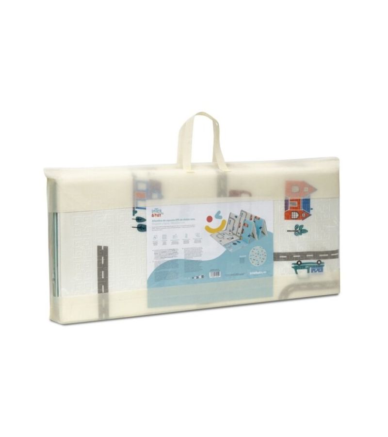 Πτυσσόμενο Χαλάκι Δραστηριοτήτων INTERBABY (180 x 200 cm) Cars ALF11