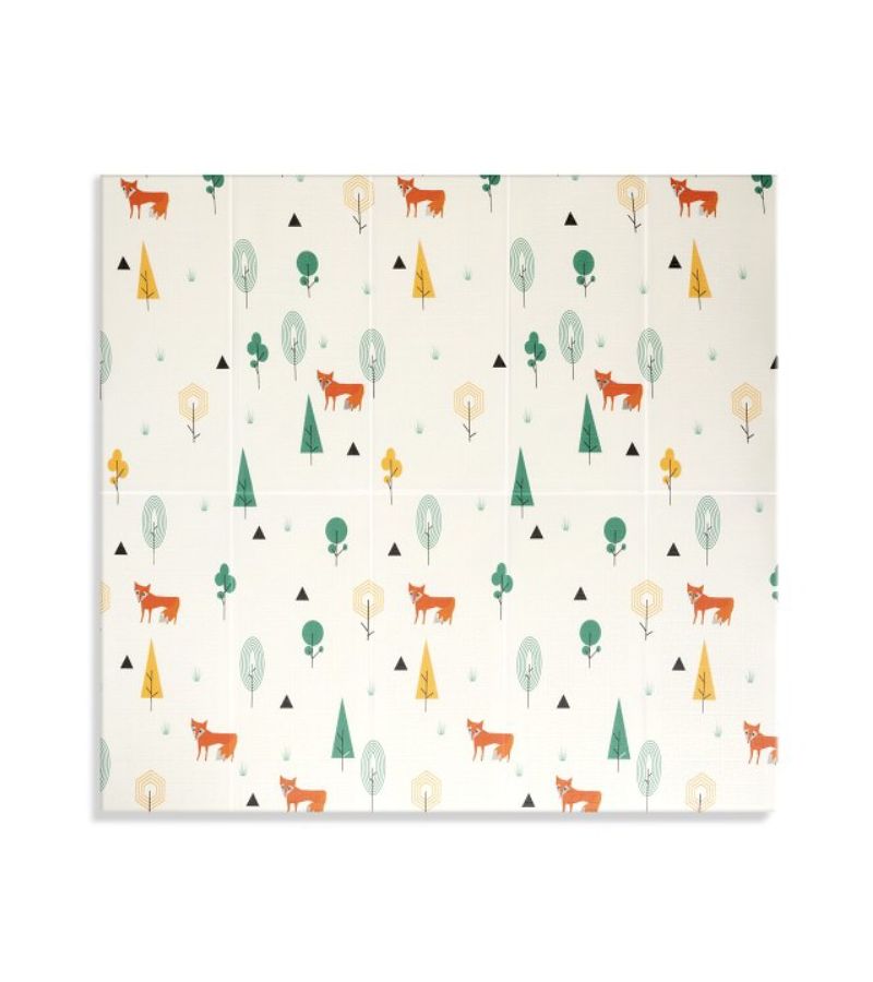 Πτυσσόμενο Χαλάκι Δραστηριοτήτων INTERBABY (180 x 200 cm) Forest ALF12