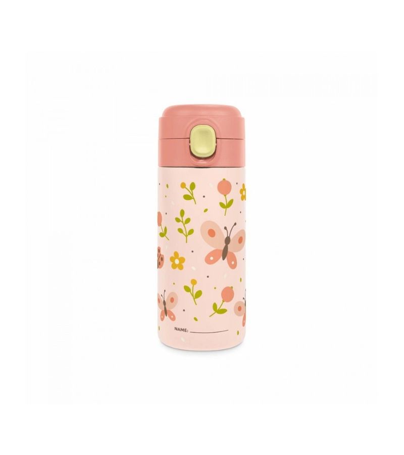 Παιδικό Ανοξείδωτο παγούρι MINILAND Butterfly 320ml ML89704