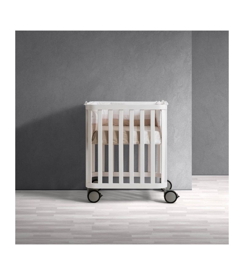 Βρεφικό Κρεβατάκι Πολυμορφικό PALI Junior Bianco 75x63x77h