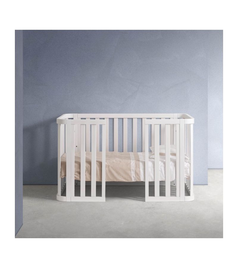 Βρεφικό Κρεβατάκι Πολυμορφικό PALI Junior Bianco 75x63x77h