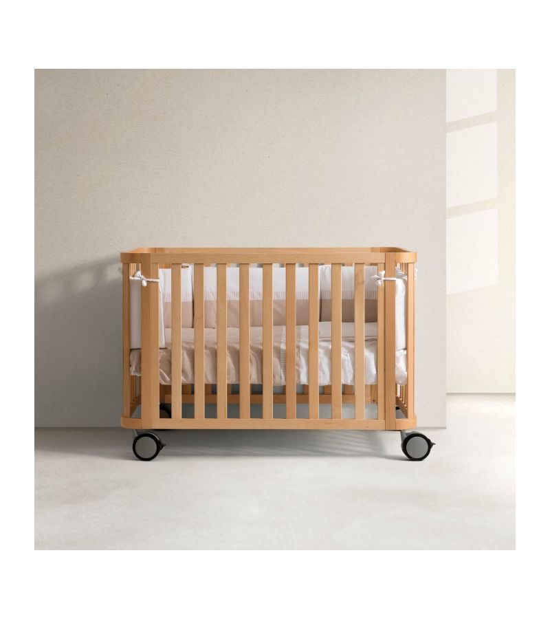 Βρεφικό Κρεβατάκι Πολυμορφικό PALI Junior Naturale 75x63x77h