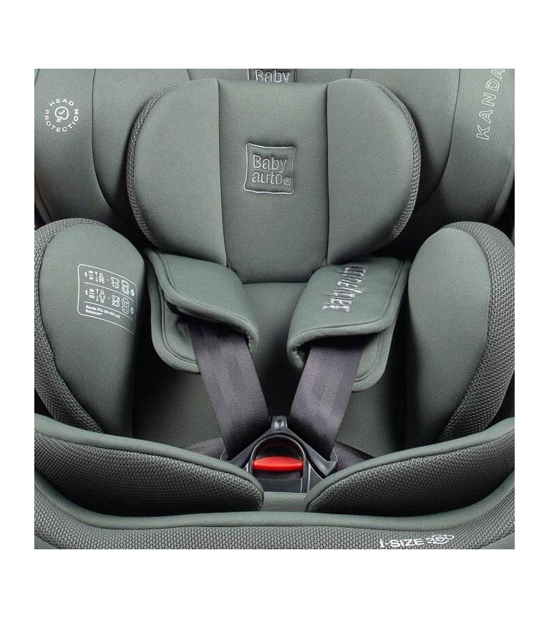 Κάθισμα αυτοκινήτου BABY AUTO Kanda i-Fix i-Size(40-150cm) Phantom Grey