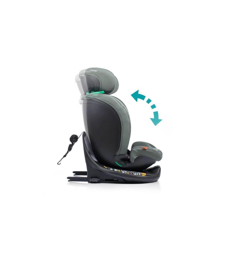 Κάθισμα αυτοκινήτου BABY AUTO Kanda i-Fix i-Size(40-150cm) Phantom Grey
