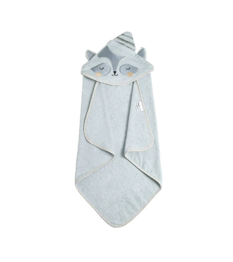 Μπουρνούζι - κάπα (0-12 μηνών) NIMA Sleepy Racoon 75x75 35003