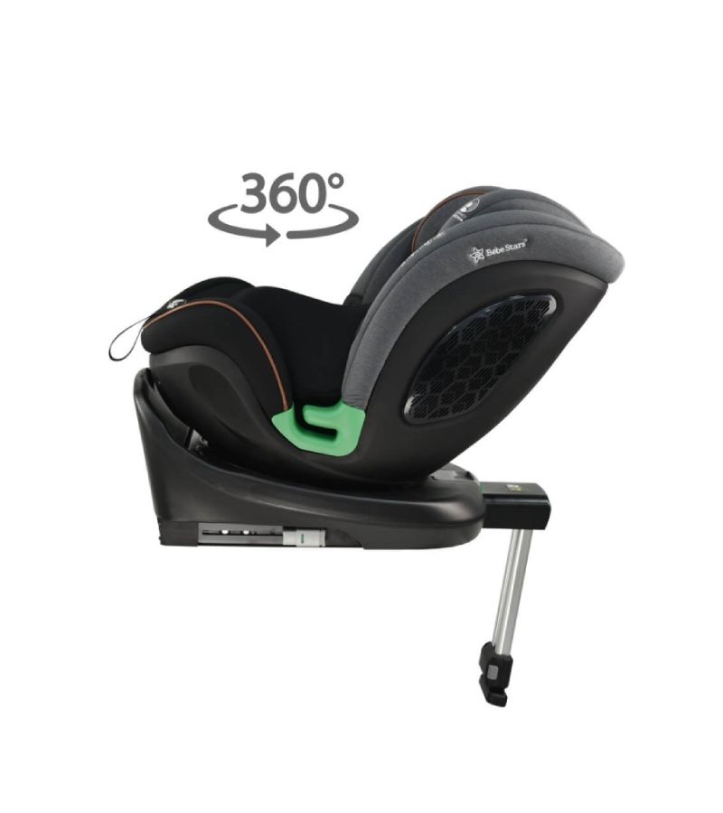 Κάθισμα αυτοκινήτου BEBE STARS I Apex I-Size Grey (40cm-150cm) 916-186