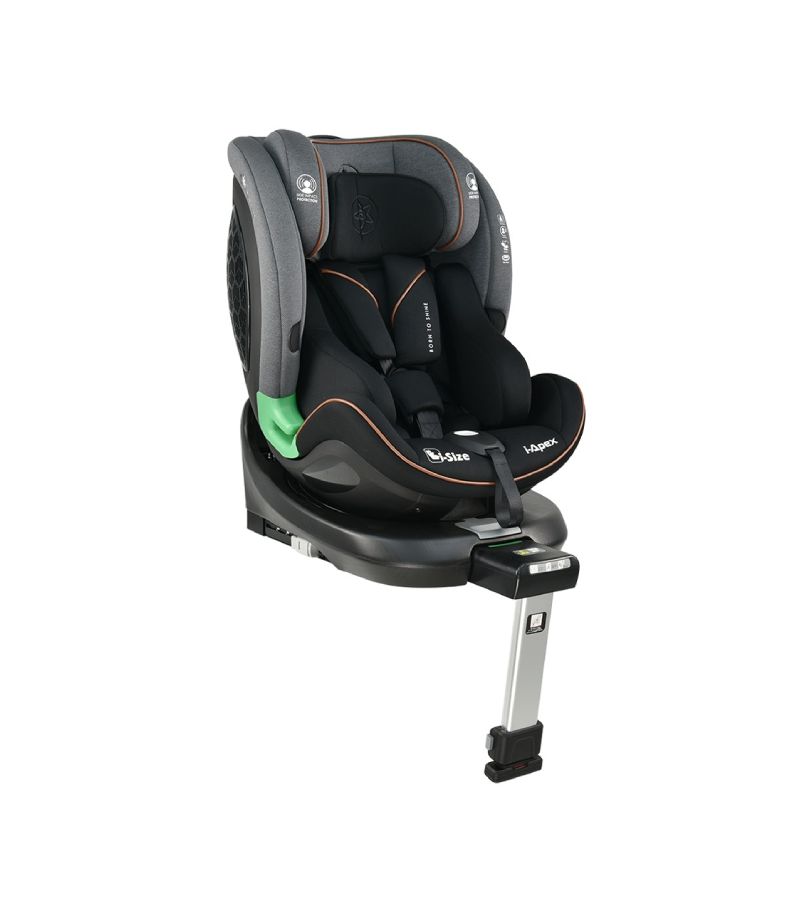 Κάθισμα αυτοκινήτου BEBE STARS I Apex I-Size Grey (40cm-150cm) 916-186