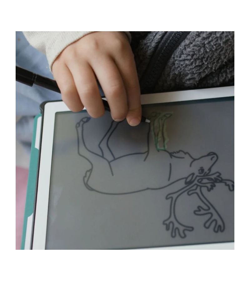 Tablet ζωγραφικής με οθόνη LCD (30 κάρτες) KIDYWOLF Animals Around The World