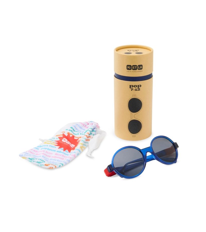 Γυαλιά ηλίου KIETLA Pop 4-7 ετών Navy / Red POP4SUNNAVYRED