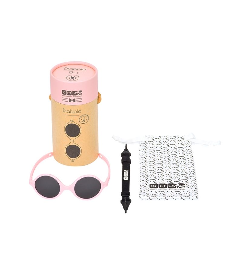 Γυαλιά ηλίου KIETLA Diabola (0-1 ετών) Blush Pink D1SUNBLUSH