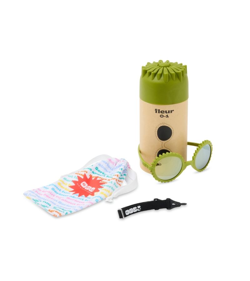 Γυαλιά ηλίου KIETLA Fleur 1-2 ετών Olive FL2SUNOLIVE