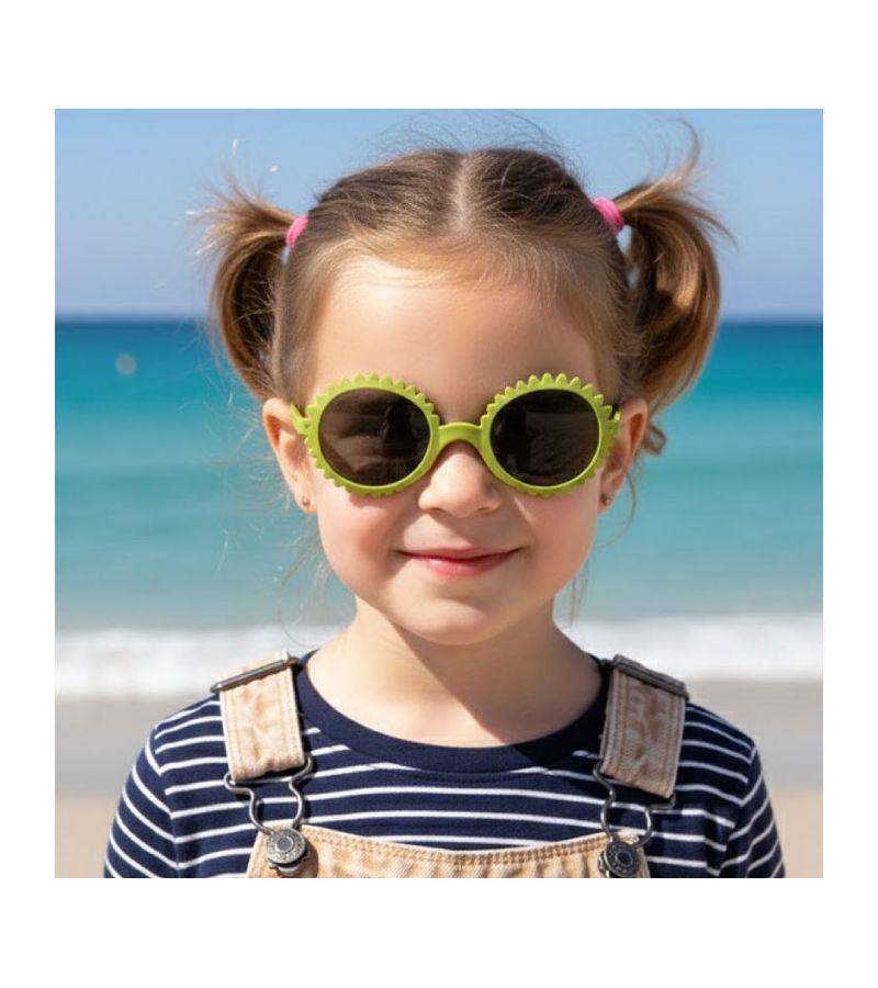 Γυαλιά ηλίου KIETLA Fleur 1-2 ετών Olive FL2SUNOLIVE