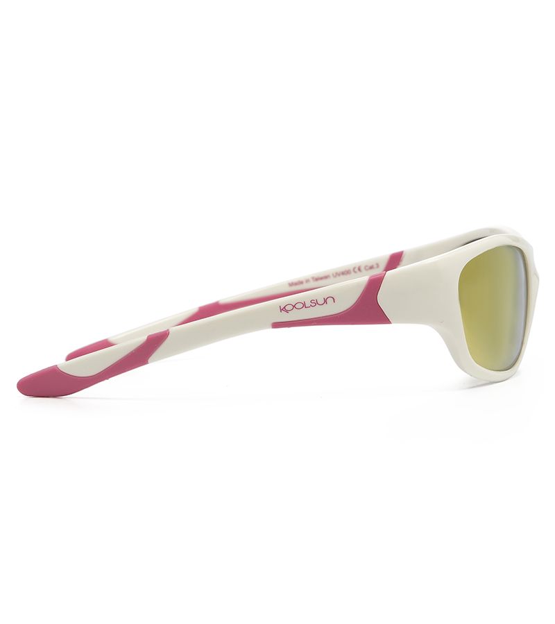 Γυαλιά ηλίου KOOLSUN Sport (3-8 χρονών) Mirror White Hot Pink SPWHHP003