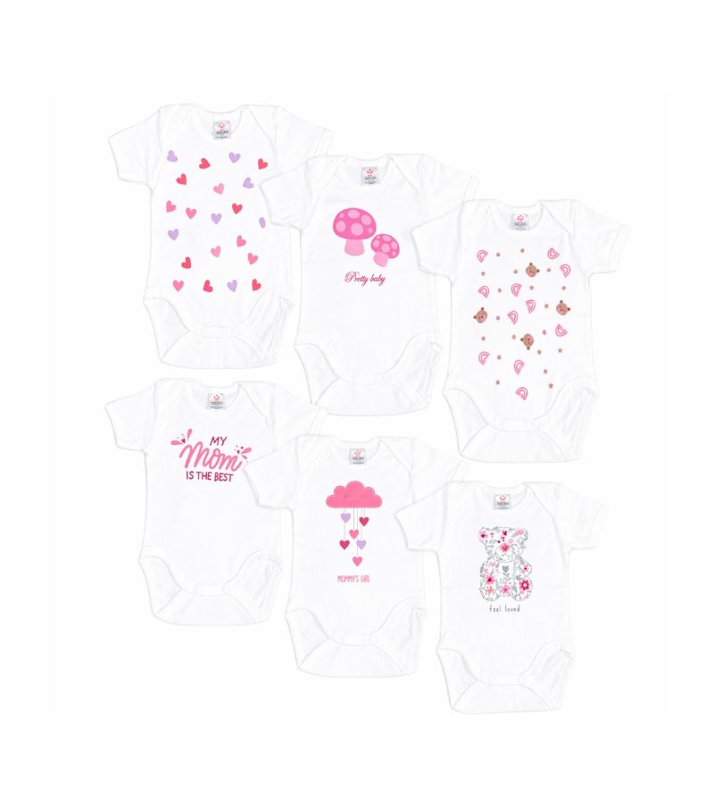 Κοντομάνικο εσώρουχο PRETTY BABY Pink Best 35195 1τμχ