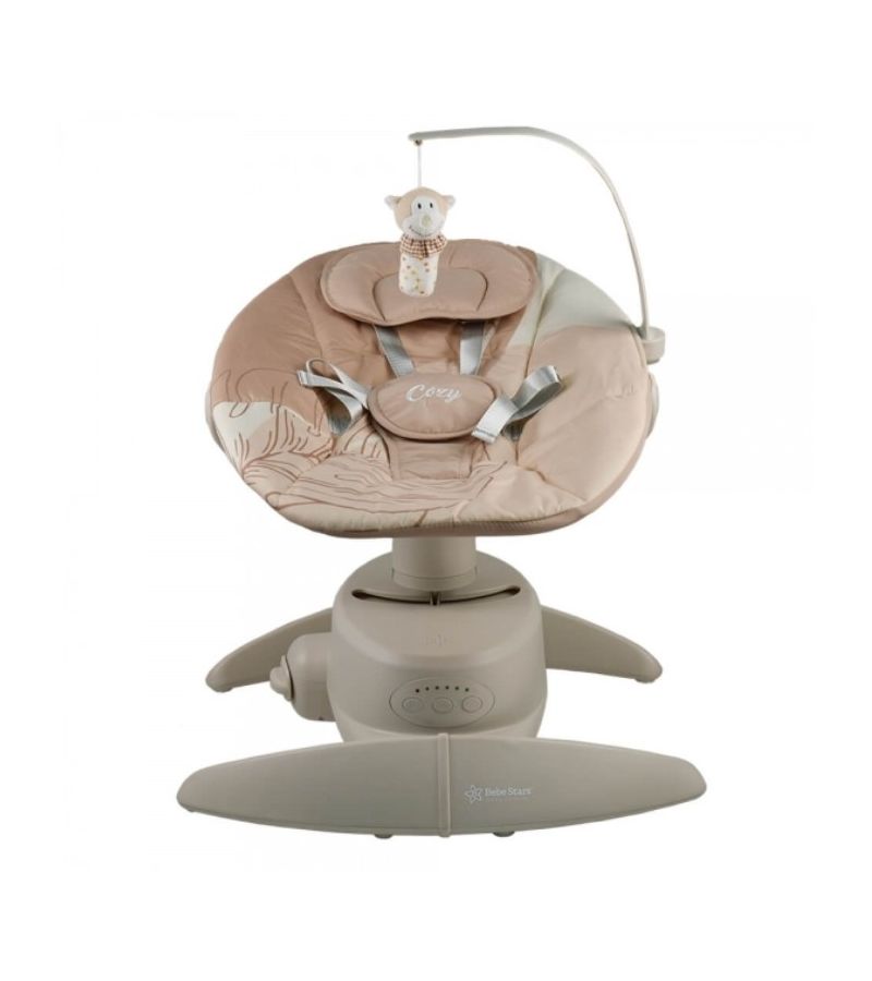  Ηλεκτρική Κούνια BEBESTARS Cozy Mocha 254-182