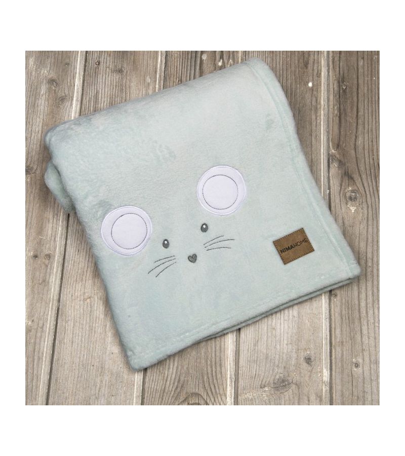 Fleece Κουβέρτα Κούνιας NIMA Mouse 110χ150 35440