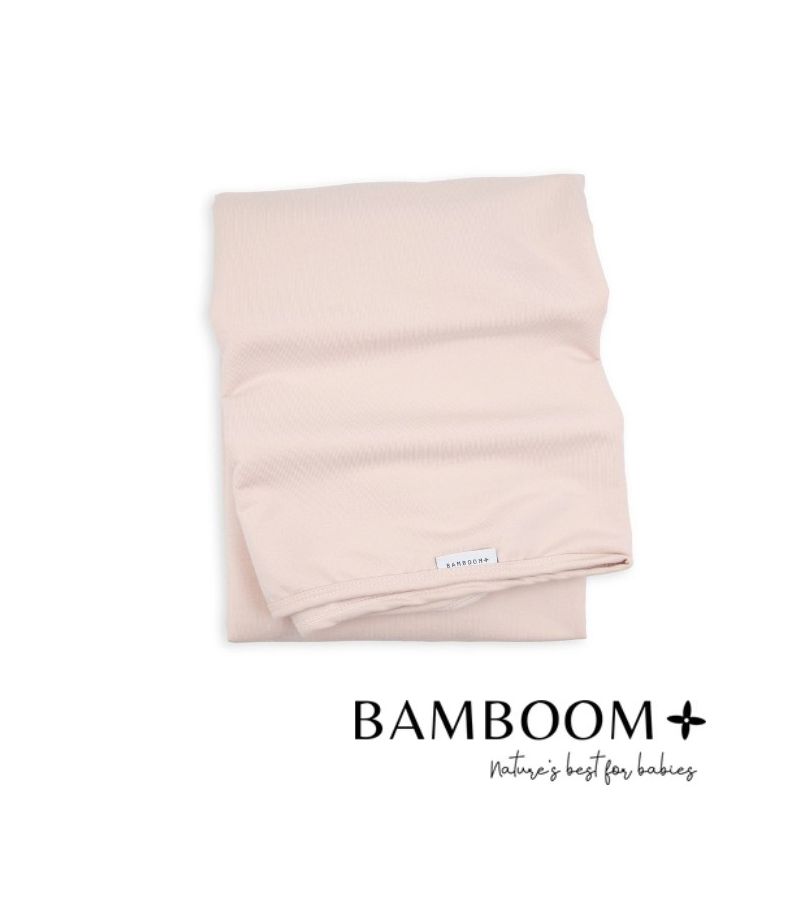 Κουβερτάκι από μπαμπού BAMBOOM Clinica neonato 75x100cm Vintage Pink 1083-341