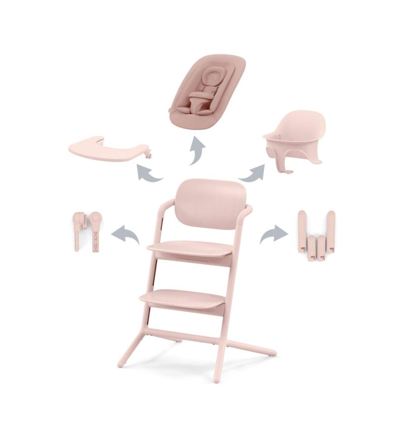Καρέκλα φαγητού CYBEX Lemo Chair 4in1 Pearl Pink