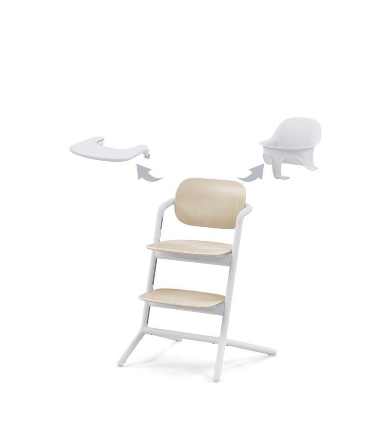 Καρέκλα φαγητού CYBEX Lemo Chair 3in1 Sand White