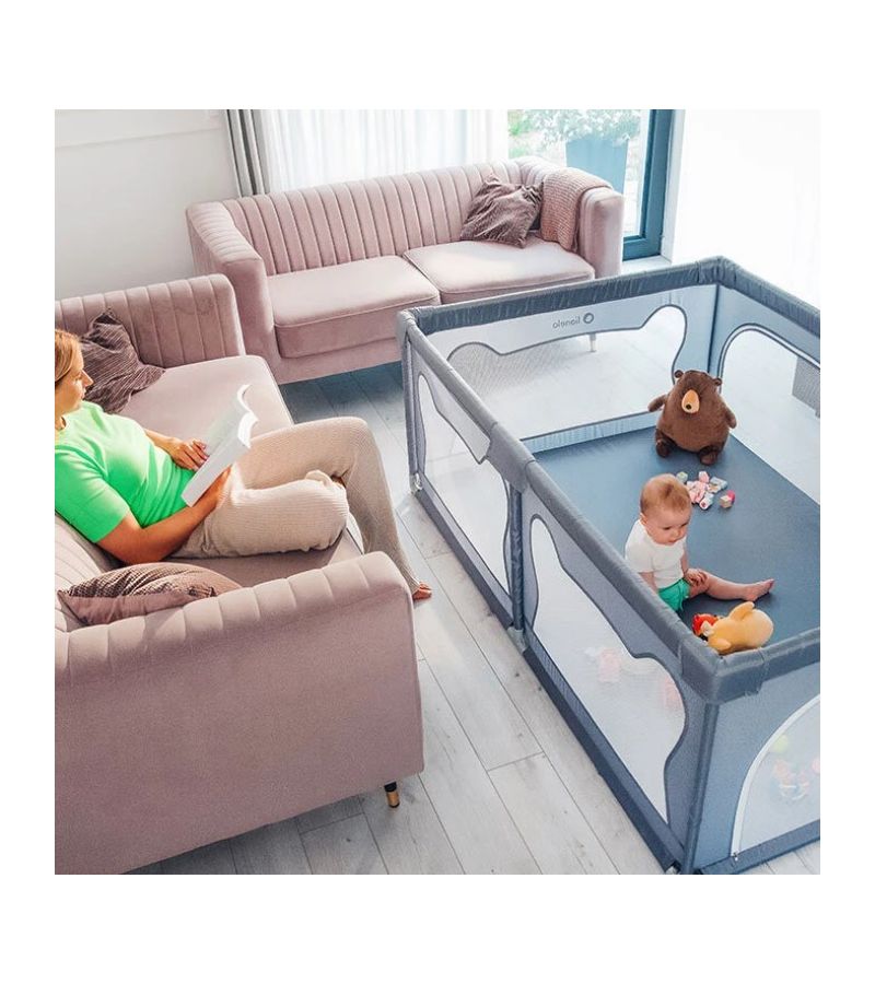 Πάρκο LIONELO Willow 187x127 Gray Congrete