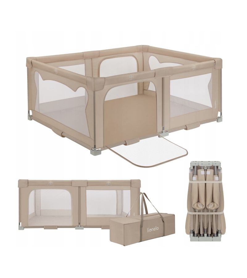 Πάρκο LIONELO Florence Easy Fold 150X180cm Beige Sand