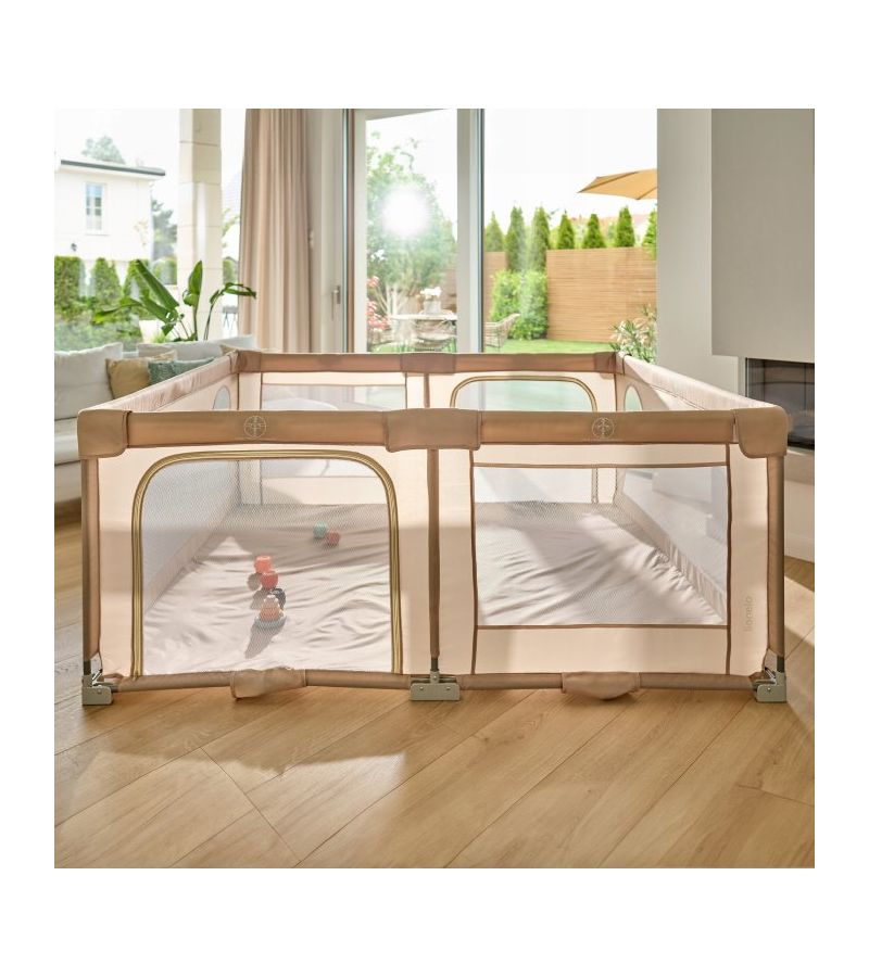 Πάρκο LIONELO Florence Easy Fold 150X180cm Beige Sand