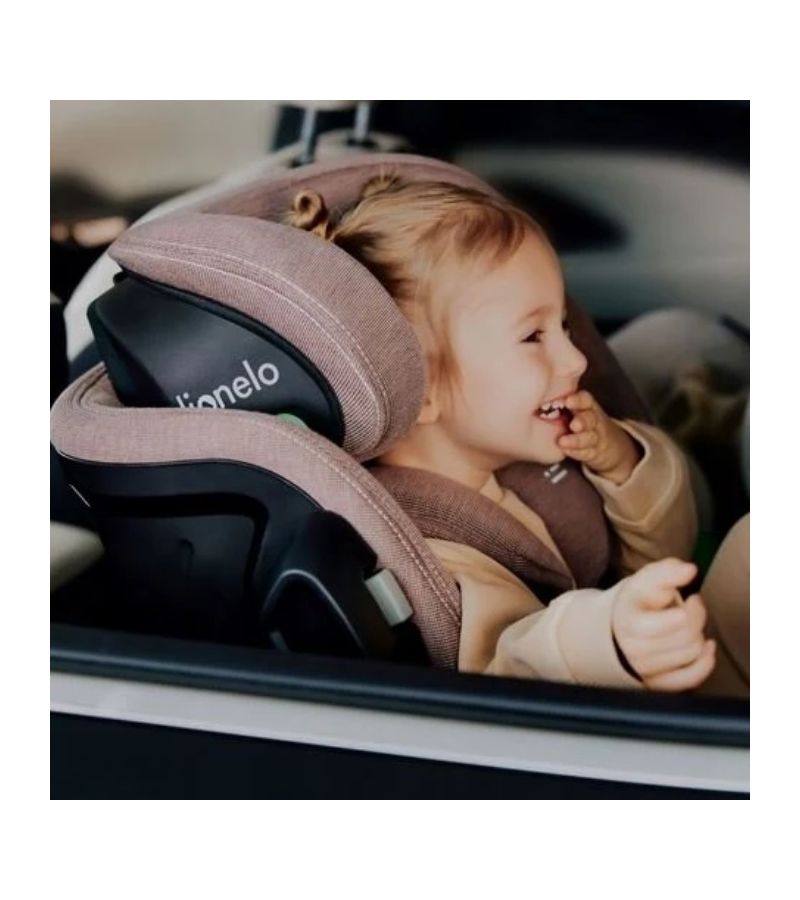 Κάθισμα Αυτοκινήτου Lionelo Harmony i-Size (40-150 cm) isofix Red Brick Bamboo