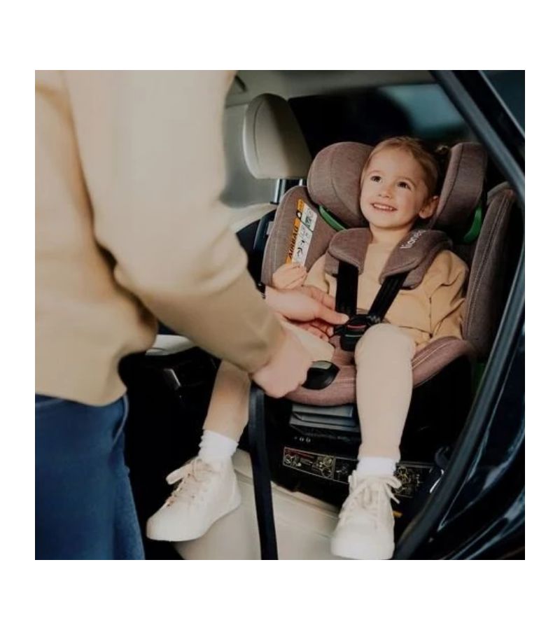 Κάθισμα Αυτοκινήτου Lionelo Harmony i-Size (40-150 cm) isofix Red Brick Bamboo