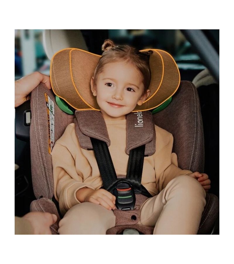 Κάθισμα Αυτοκινήτου Lionelo Harmony i-Size (40-150 cm) isofix Red Brick Bamboo