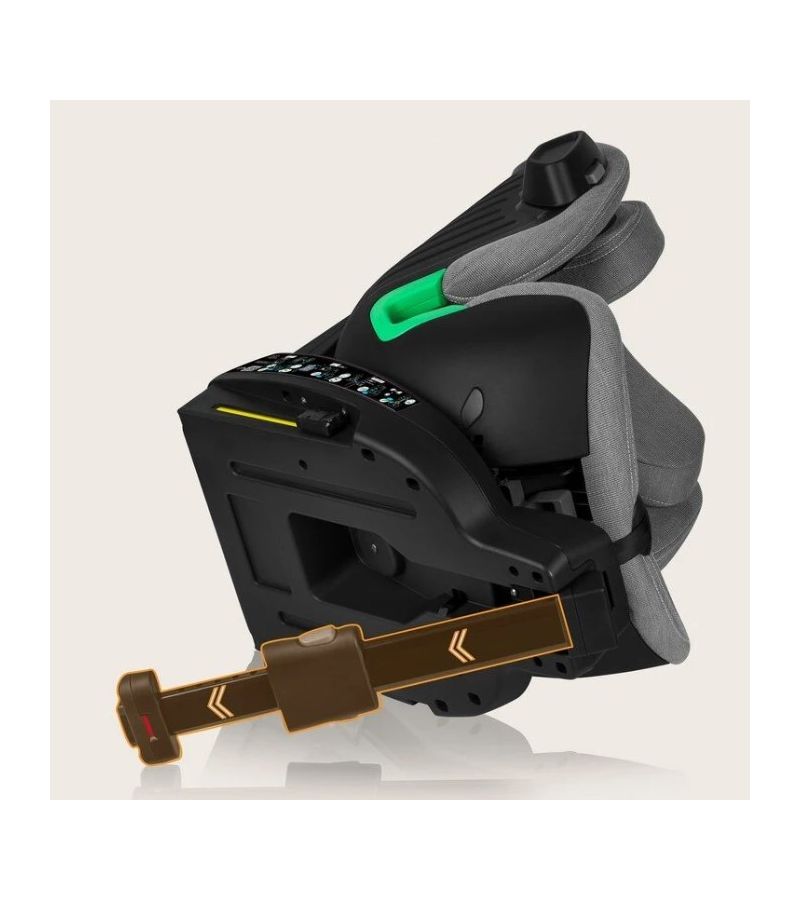 Κάθισμα Αυτοκινήτου Lionelo Harmony i-Size (40-150 cm) isofix Red Brick Bamboo