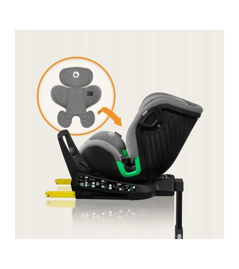 Κάθισμα Αυτοκινήτου Lionelo Harmony i-Size (40-150 cm) isofix Red Brick Bamboo