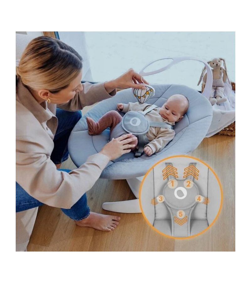 Lionelo Iris Διαδραστικό Ηλεκτρικό Ρηλάξ Beige Sand