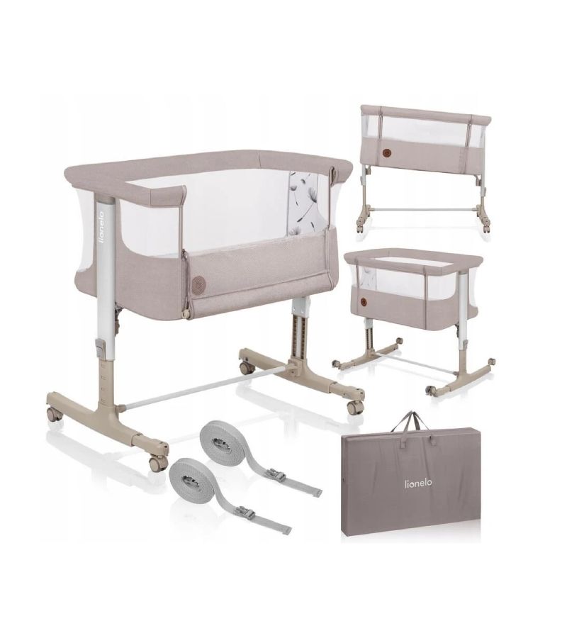 Λίκνο Συγκοίμησης LIONELO Aurora Beige Cappuccino