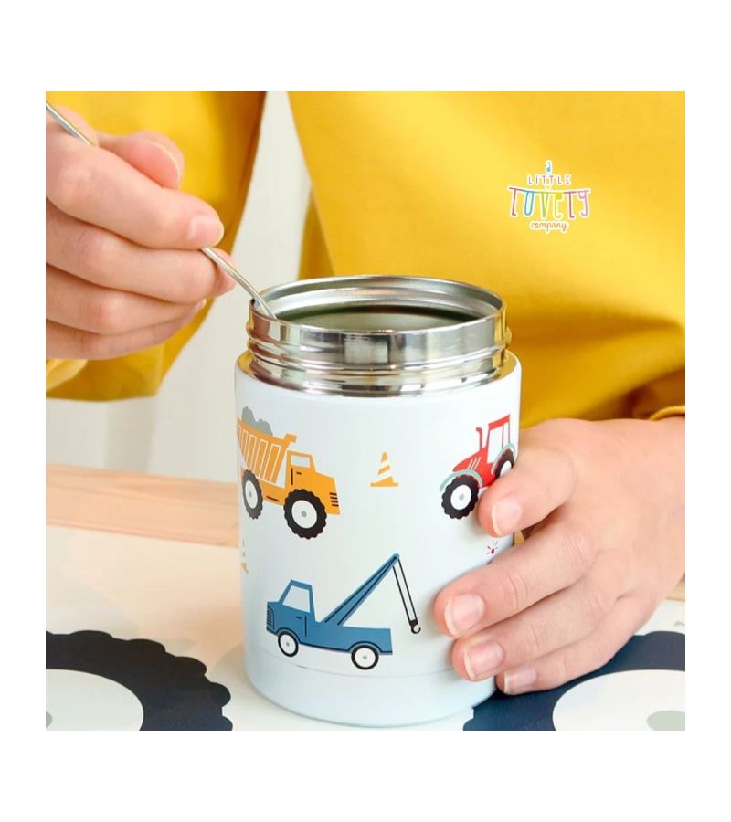 Θερμός φαγητού A little lovely company από ανοξείδωτο ατσάλι 300ml Vehicles SSFJVE03
