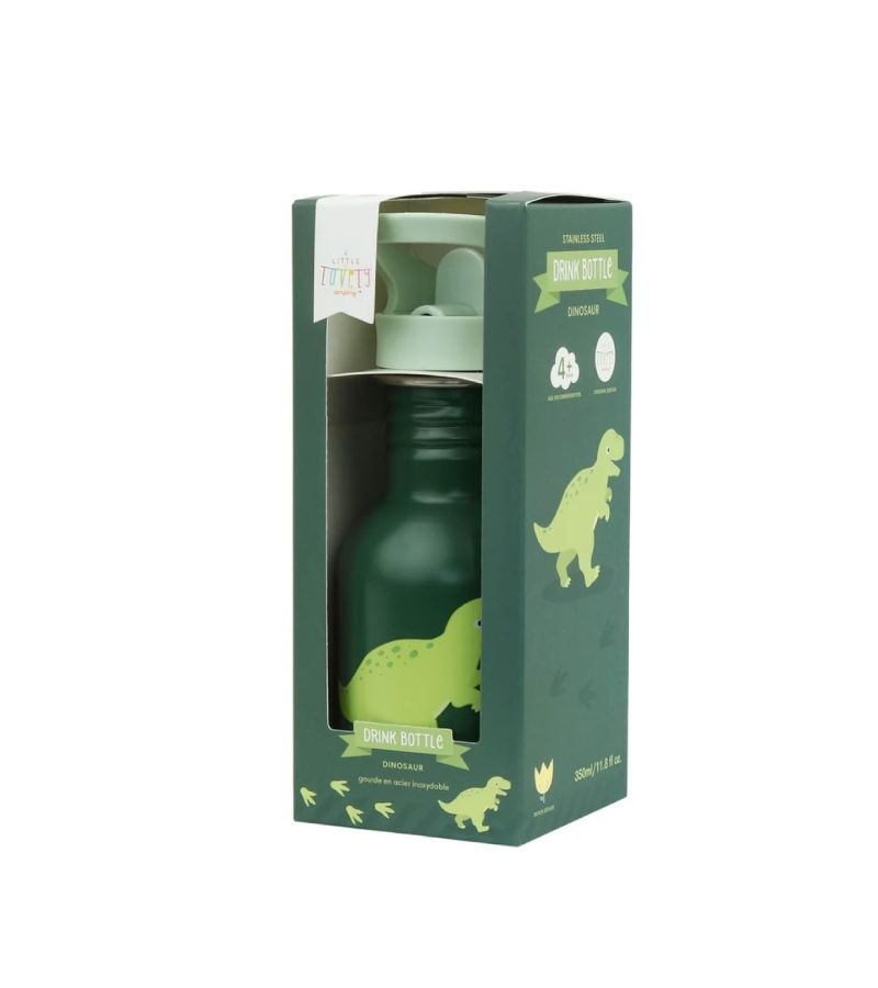A little lovely company Μπουκάλι από Ανοξείδωτο Ατσάλι 350ml Dinosaur DBSMDI112